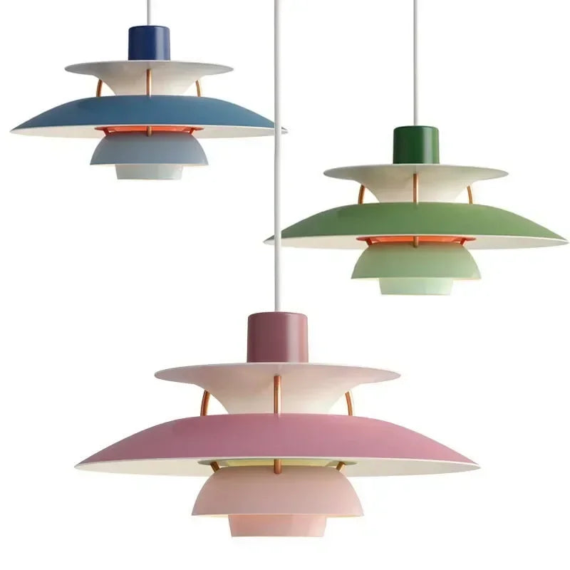 Lampada Multicolore per l'Umore per Illuminazione Ambientale Domestica, Design Nordico con Telecomando