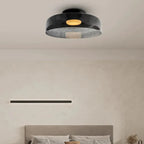 Handgefertigte Glasdeckenleuchte, nordisches Lumenweave-Design mit mehreren Ebenen