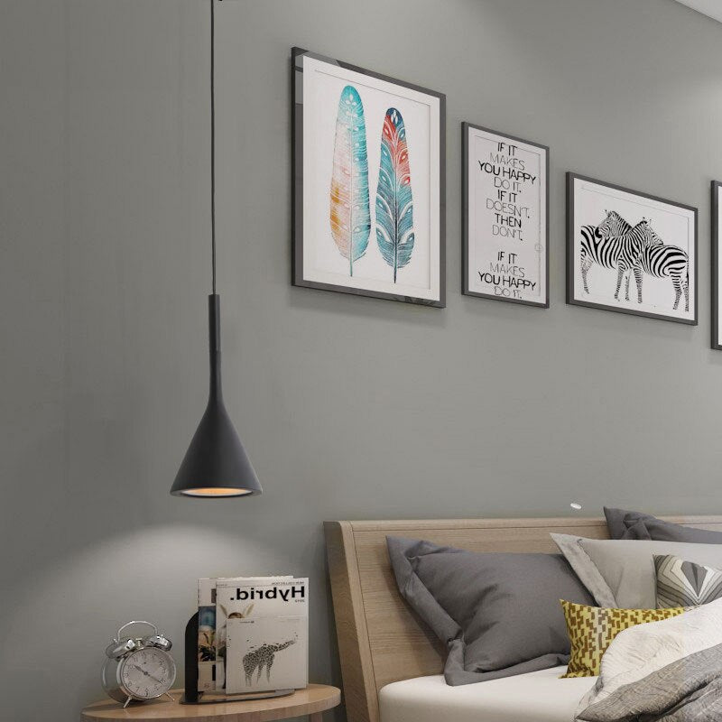Hliníkové závěsné svítidlo LumaNord do kuchyně, nastavitelný kabel, 8 barev