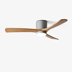 LED-Deckenventilator im nordischen Everwood-Holzlook in 25, 42 oder 52 Zoll