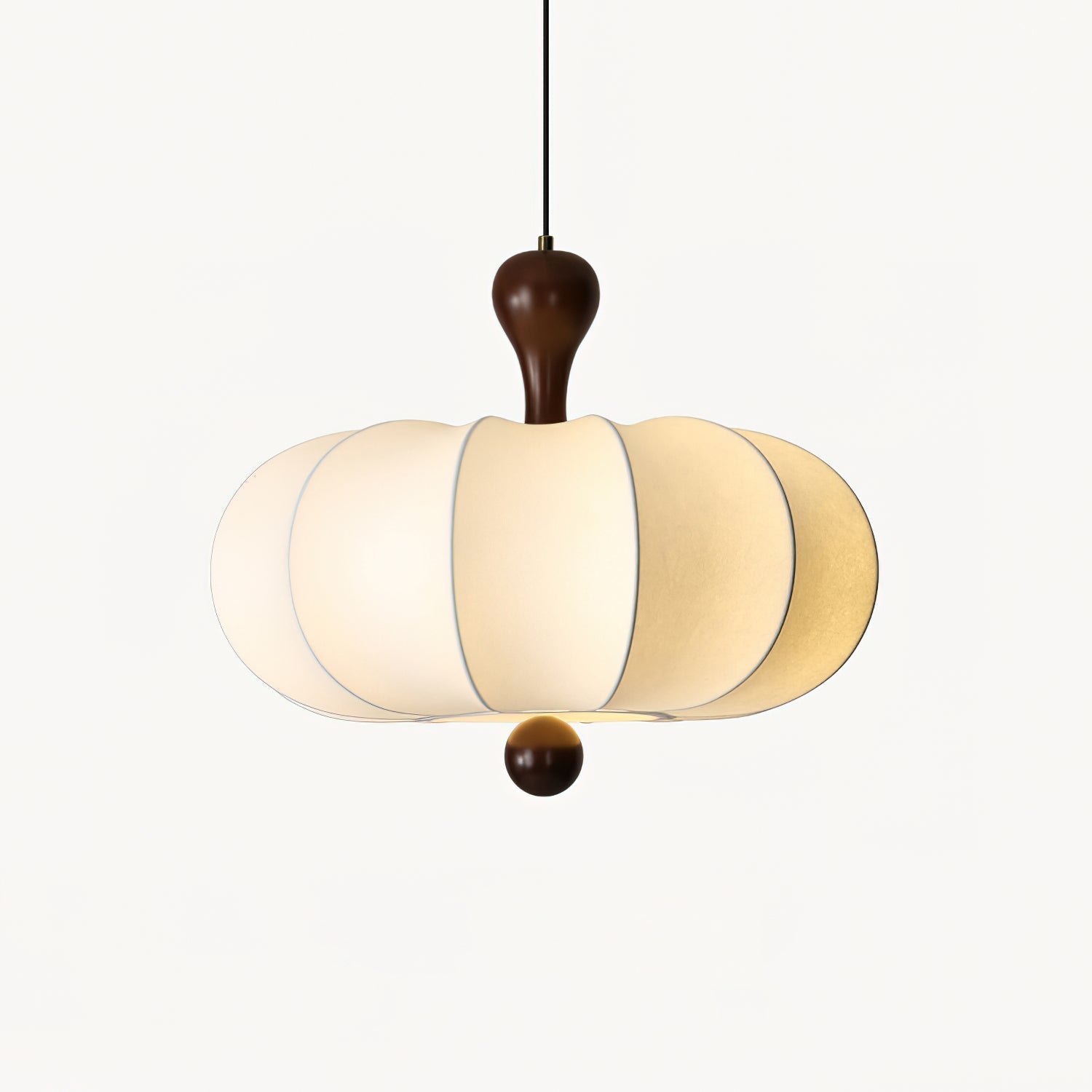 Jovian White Sculpted Pendant Lamp | Fioriscas