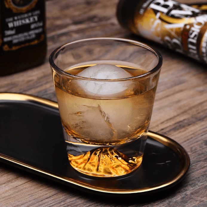 Zestaw szklanek do whisky Edo Kiriko, ręcznie cięty japoński kryształ
