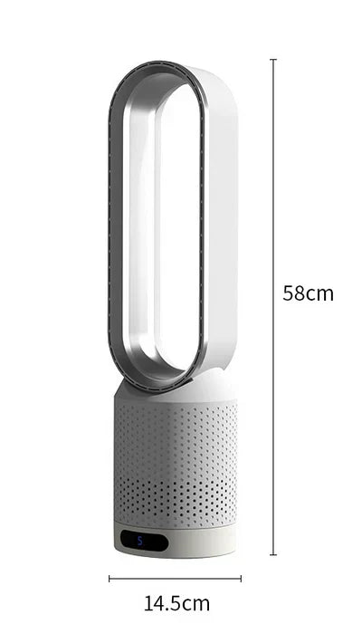 AeroNova Breeze Turmventilator ohne Rotorblätter, Luftkühler und Luftreiniger