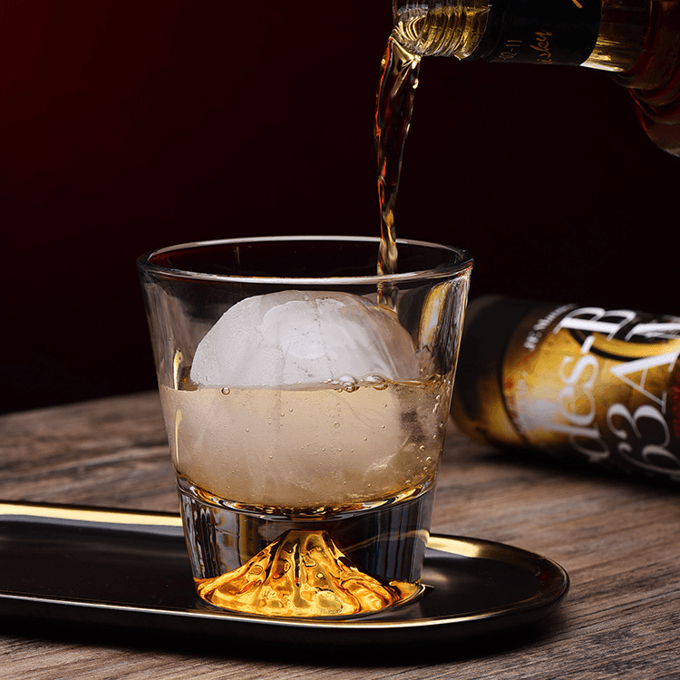 Zestaw szklanek do whisky Edo Kiriko, ręcznie cięty japoński kryształ