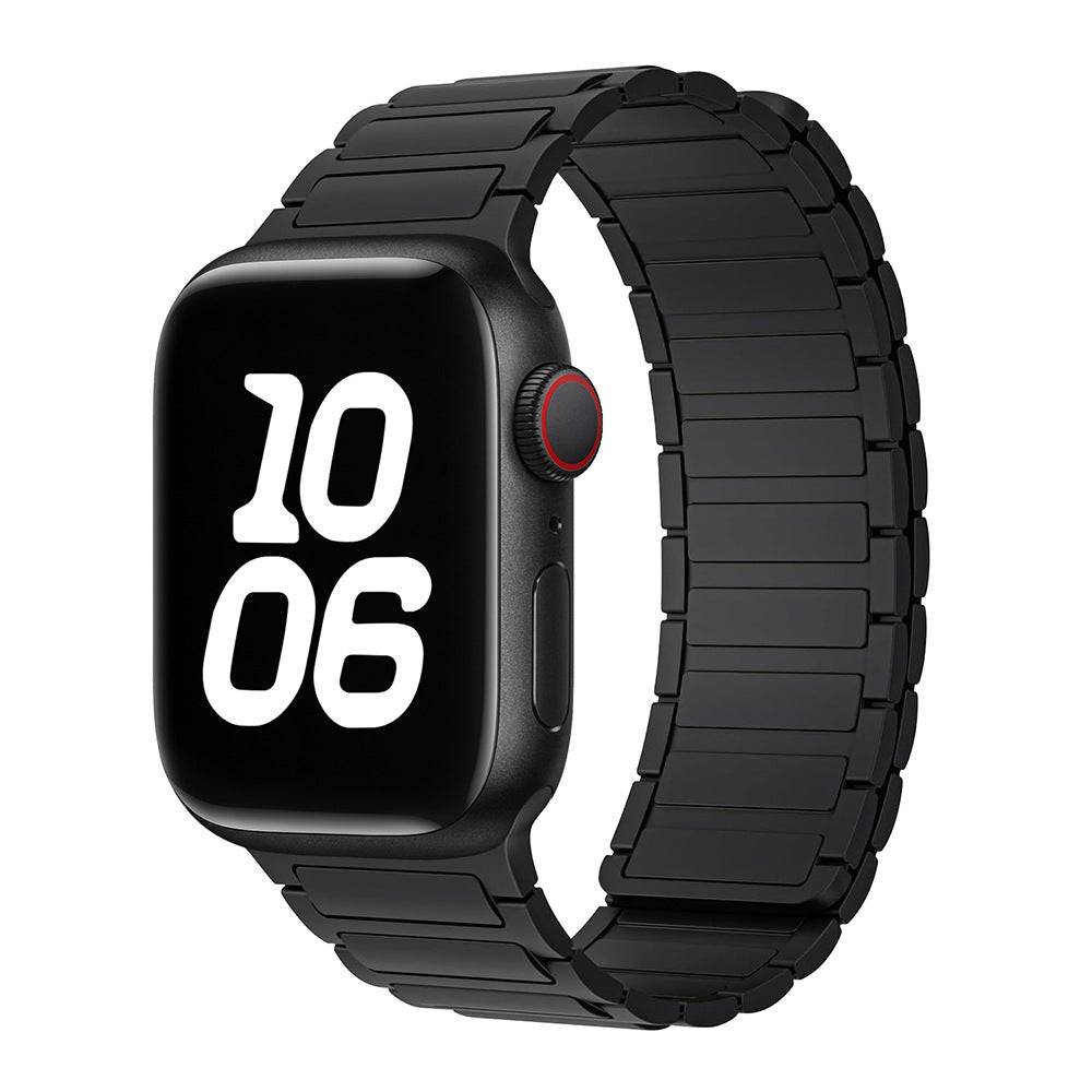 Pulseira NexaLoop para Apple Watch, fecho de loop magnético em silicone