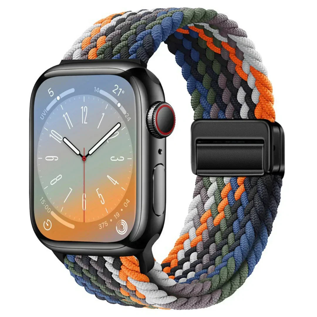 Correia de Nylon Velora com Fivela Magnética para Apple Watch