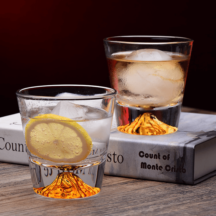 Zestaw szklanek do whisky Edo Kiriko, ręcznie cięty japoński kryształ
