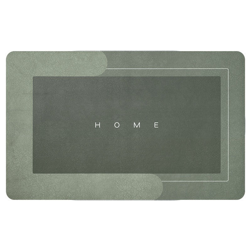 Quick-Dry Microfiber Bath Mat, Aurea Plush Absorbent Bathroom Rug