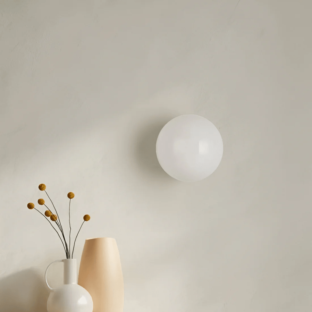 Modern glasvägglampa för elegant rumsbelysning - Fioriscas