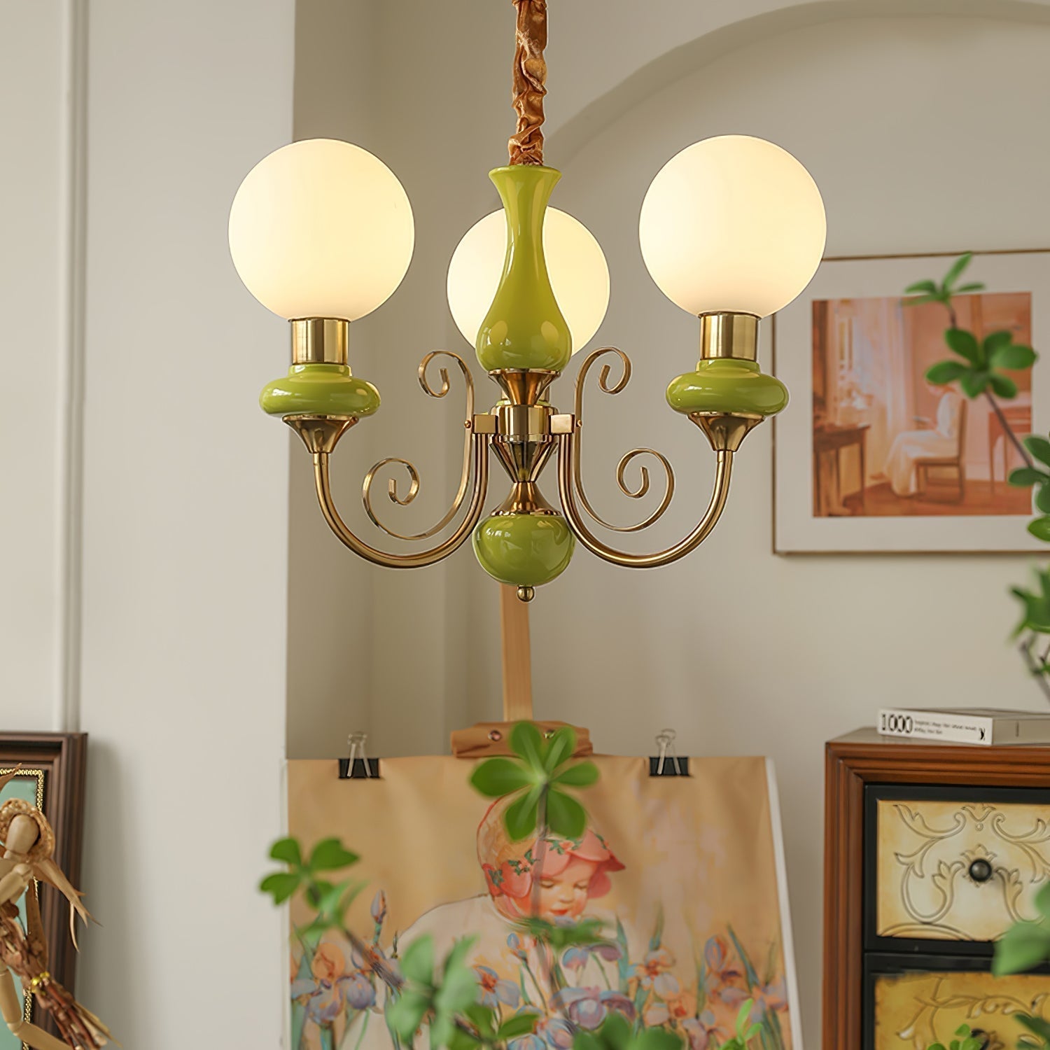 Evanthe Chandelier Glass | Fioriscas