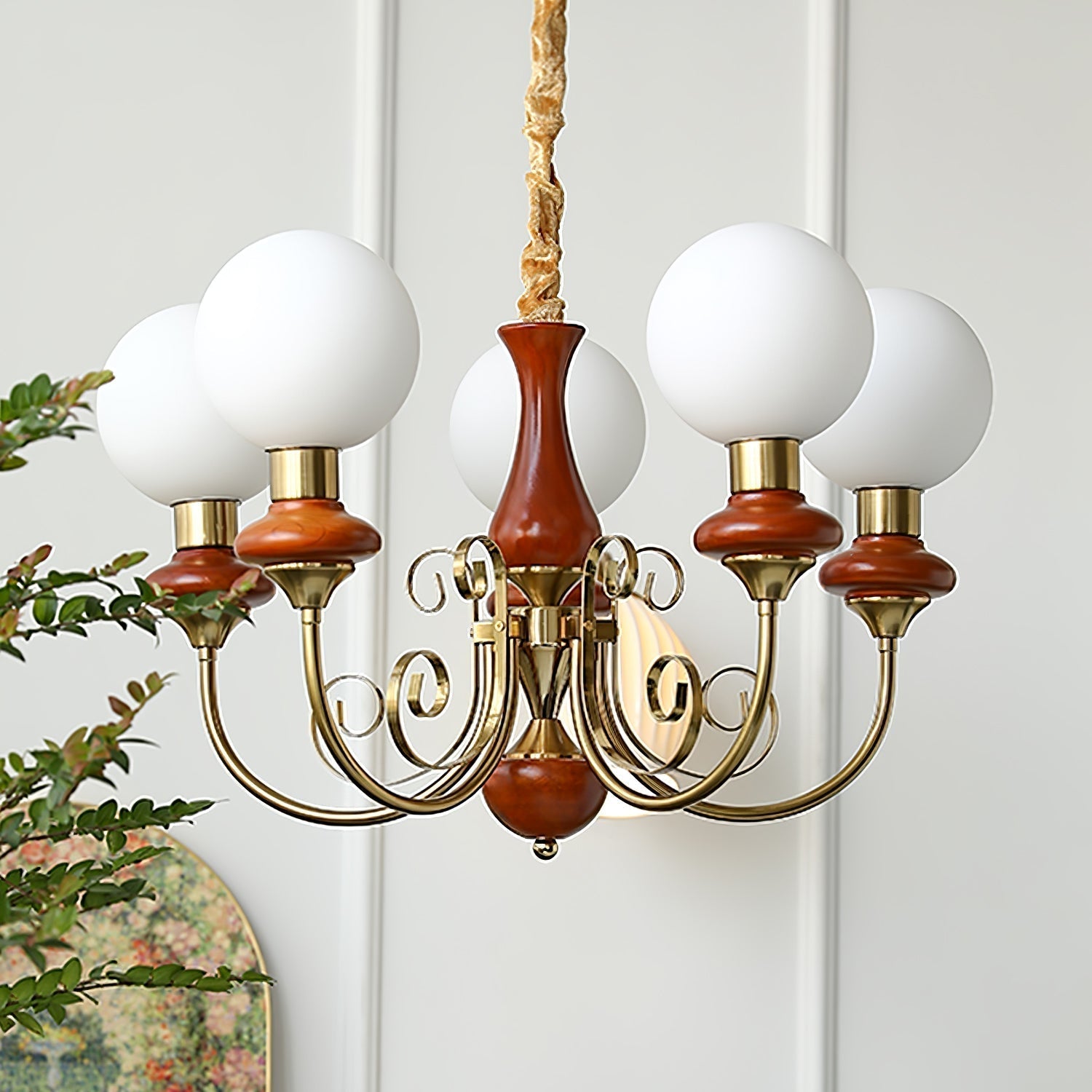 Evanthe Chandelier Glass | Fioriscas