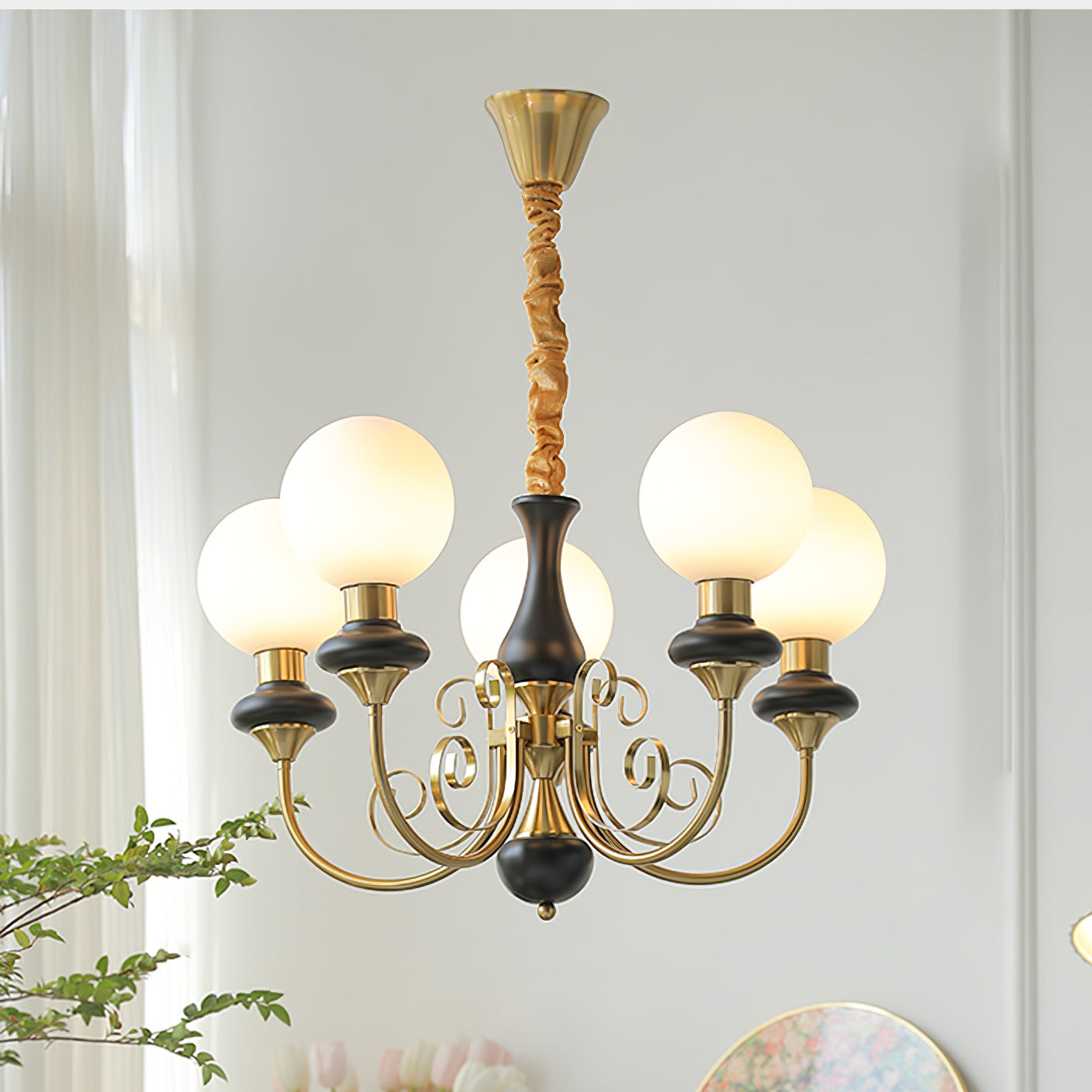 Evanthe Chandelier Glass | Fioriscas