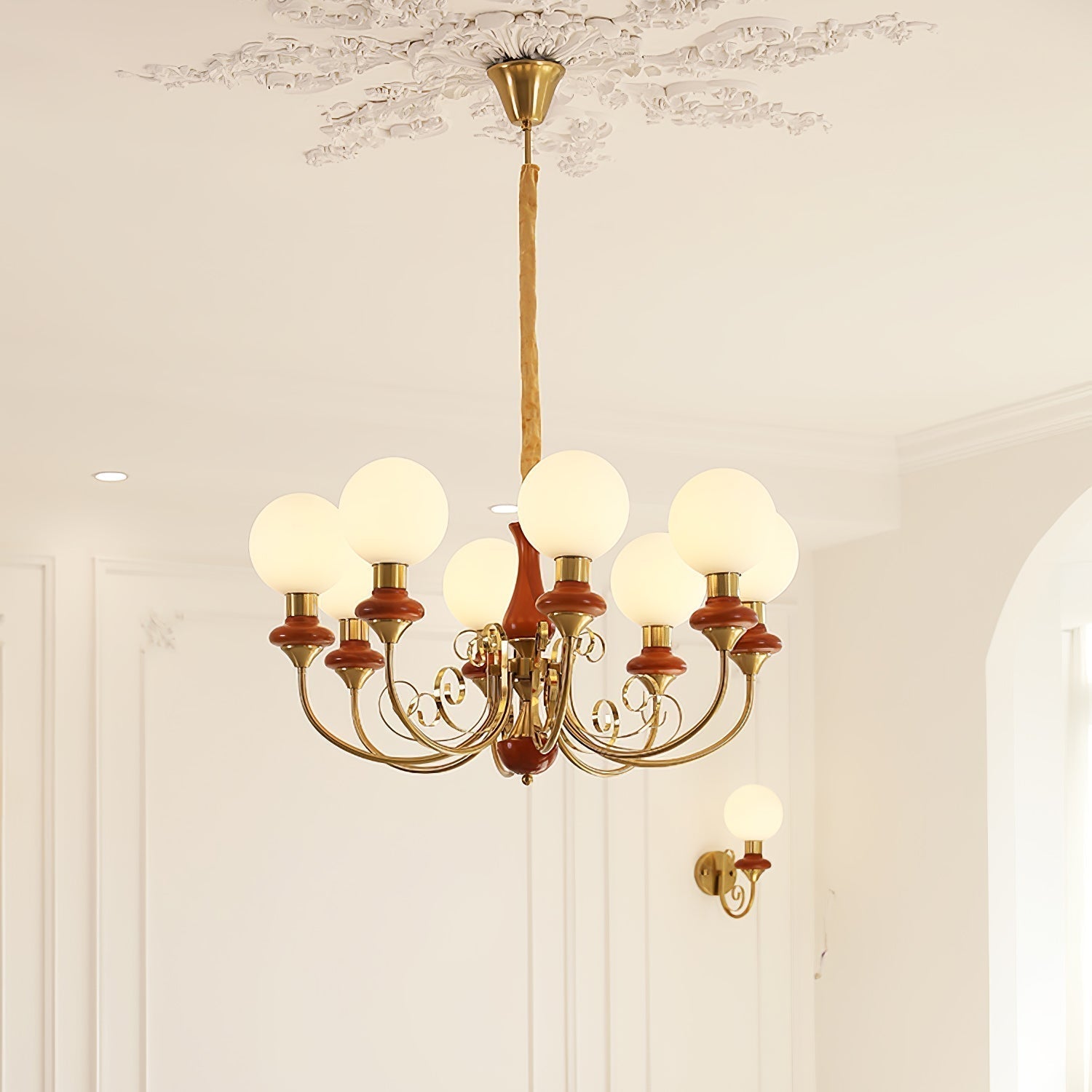 Evanthe Chandelier Glass | Fioriscas