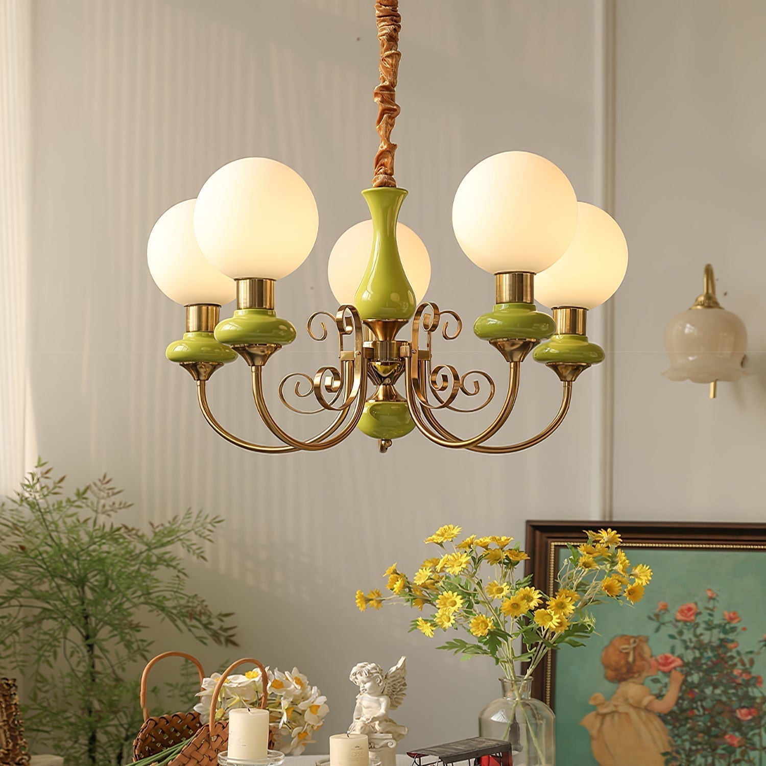 Evanthe Chandelier Glass | Fioriscas