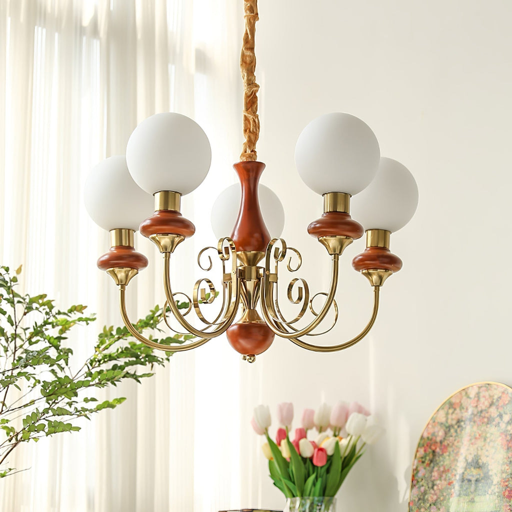 Evanthe Chandelier Glass | Fioriscas
