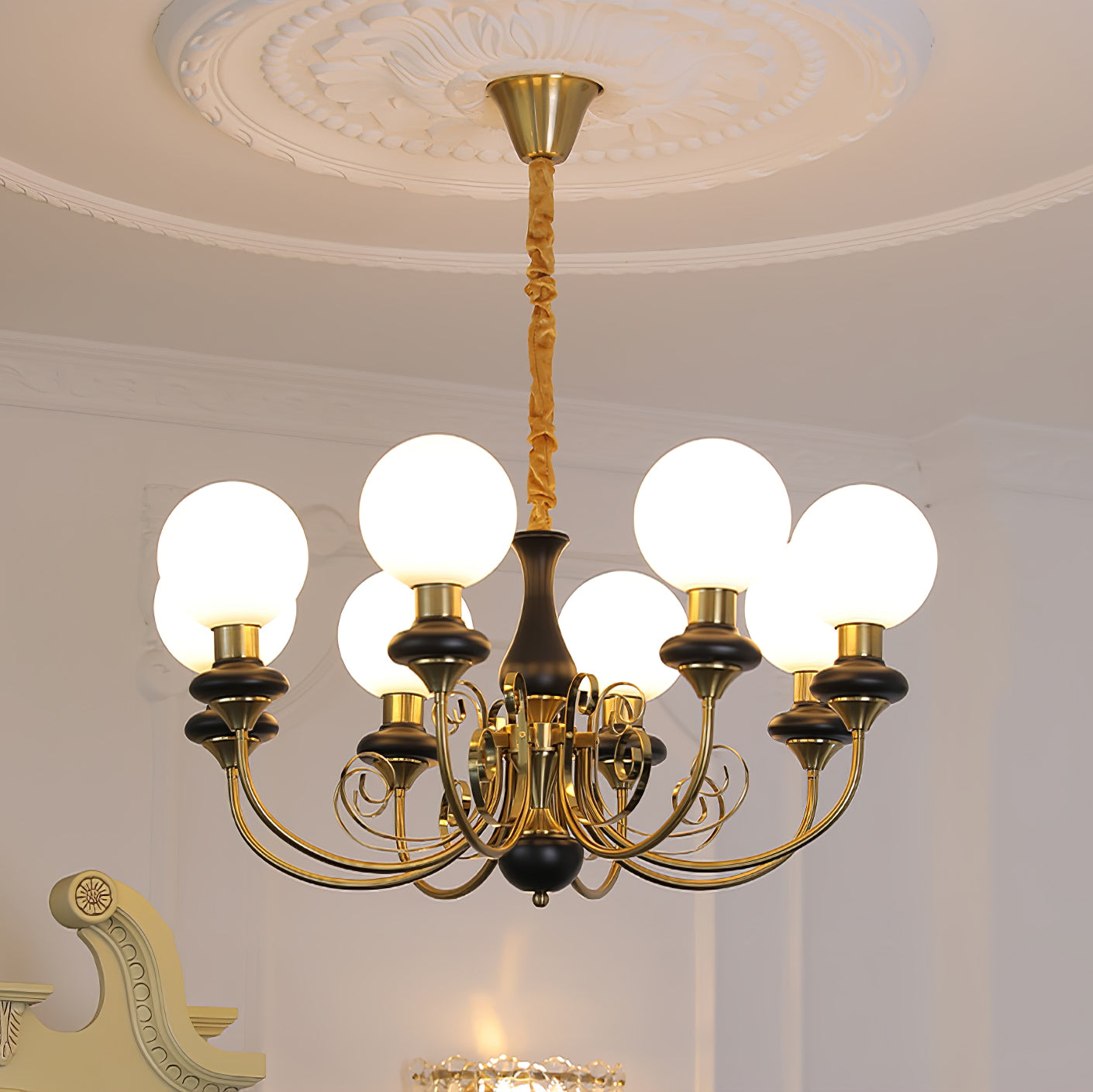Evanthe Chandelier Glass | Fioriscas
