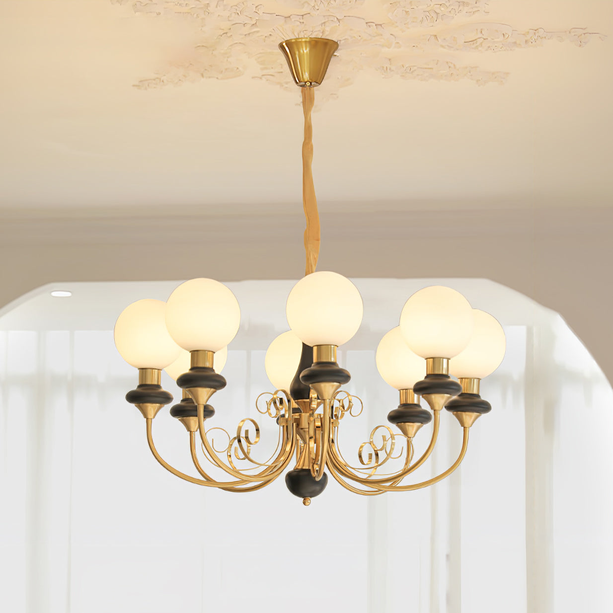 Evanthe Chandelier Glass | Fioriscas