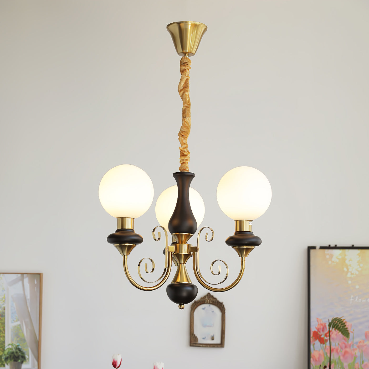 Evanthe Chandelier Glass | Fioriscas