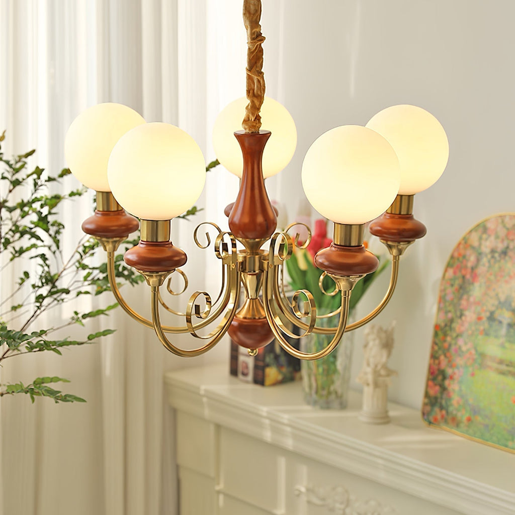 Evanthe Chandelier Glass | Fioriscas