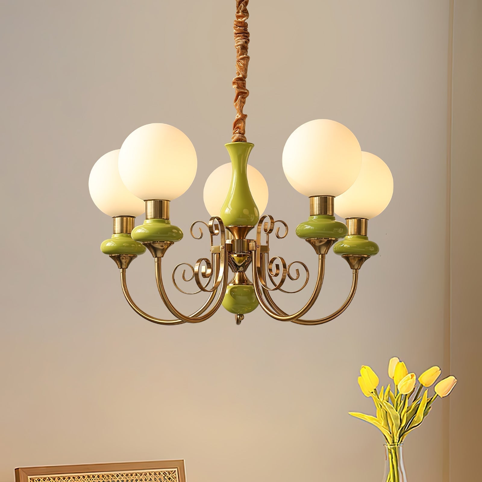 Evanthe Chandelier Glass | Fioriscas