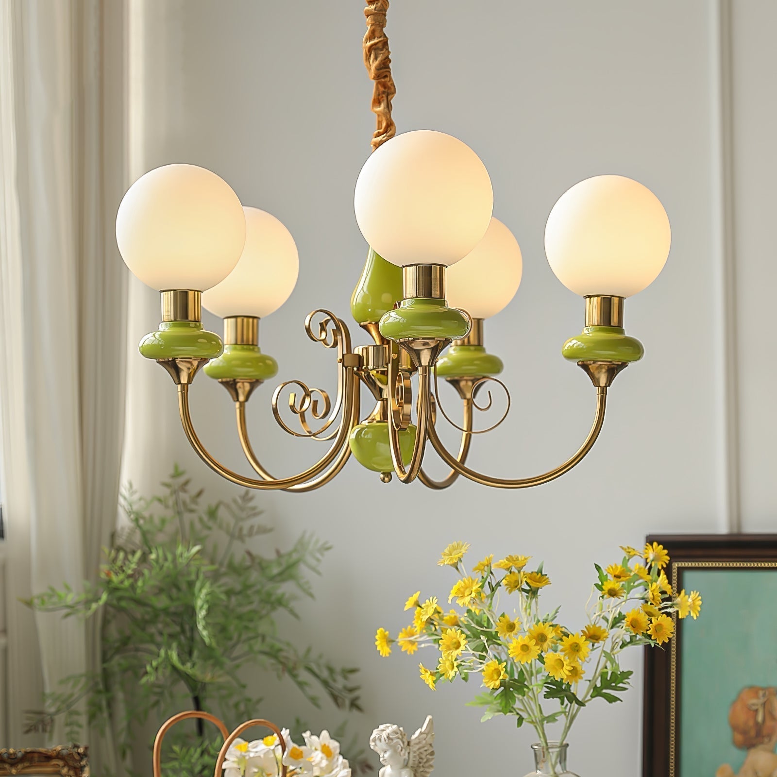 Evanthe Chandelier Glass | Fioriscas