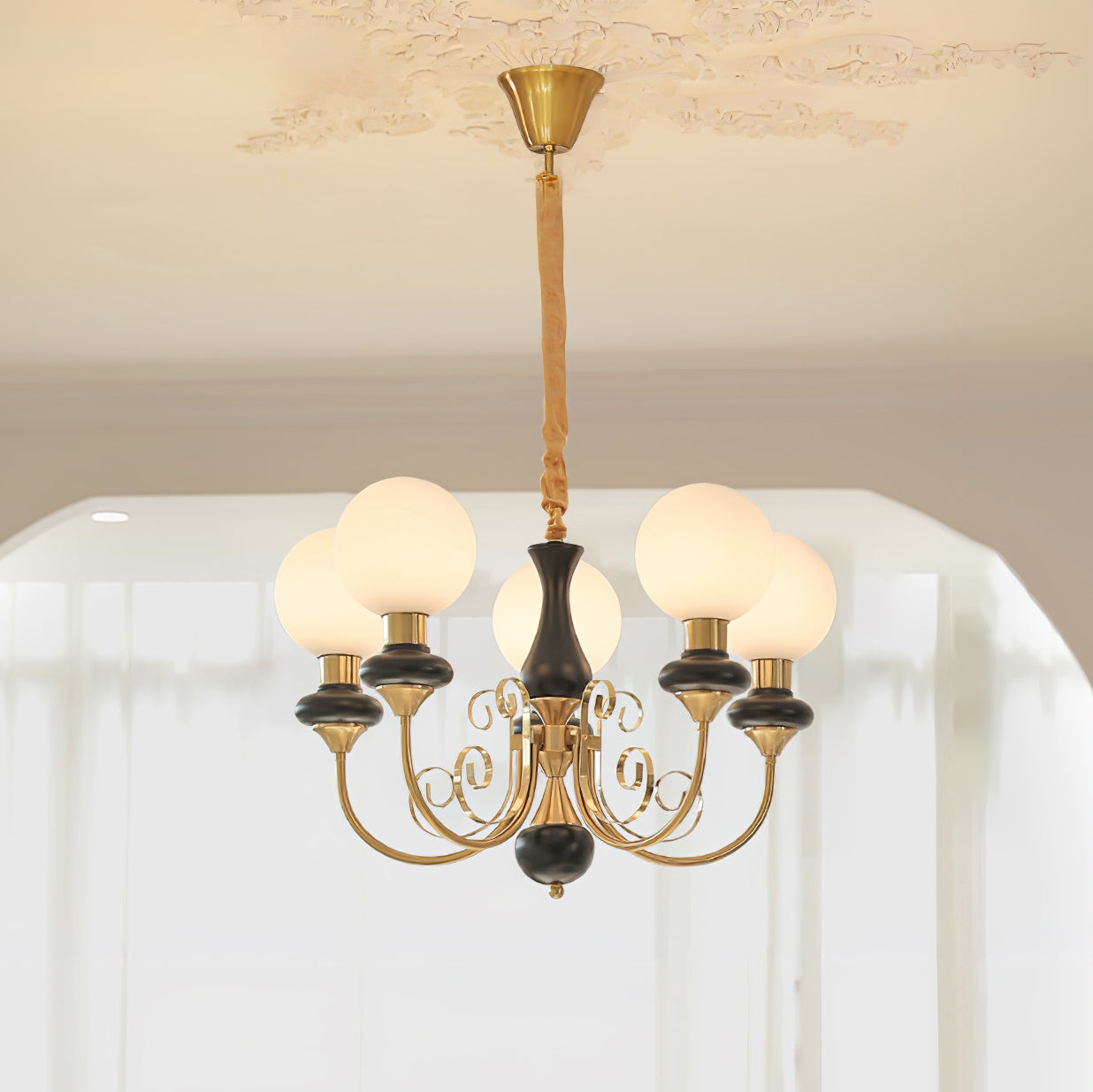 Evanthe Chandelier Glass | Fioriscas