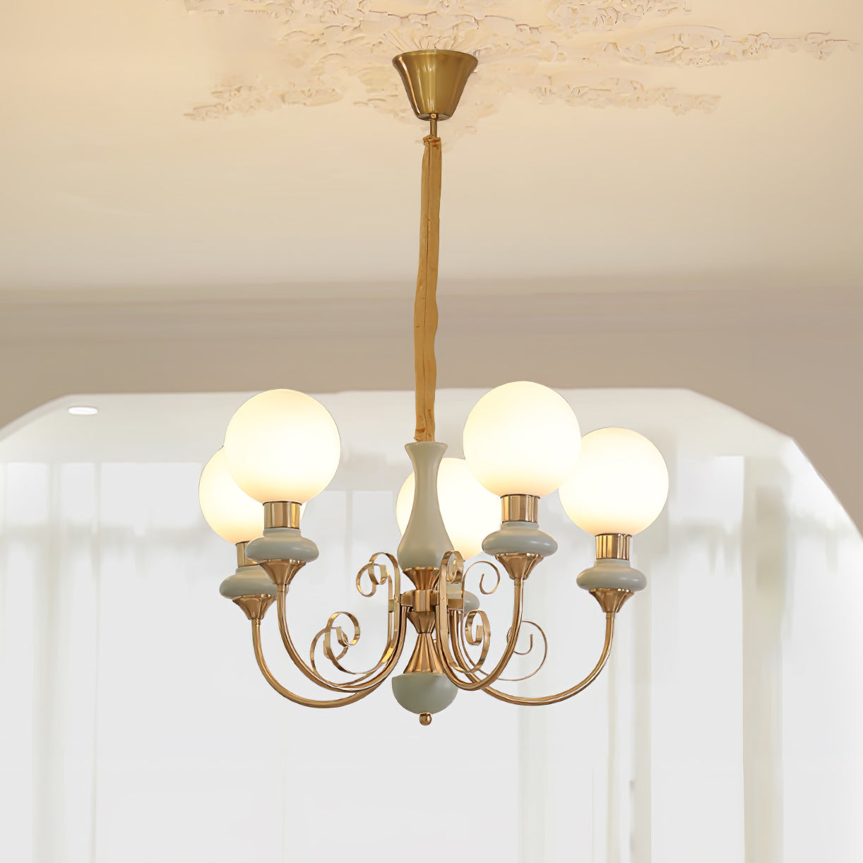 Evanthe Chandelier Glass | Fioriscas