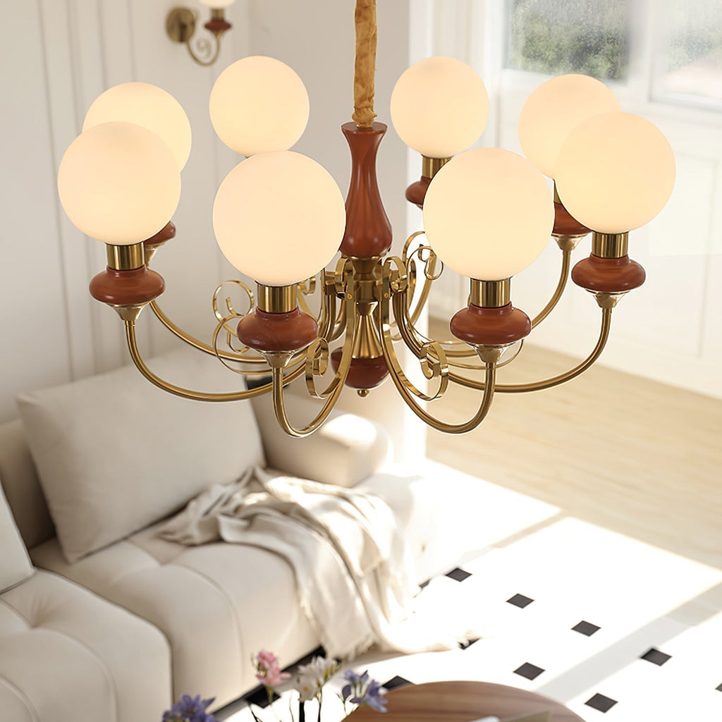Evanthe Chandelier Glass | Fioriscas