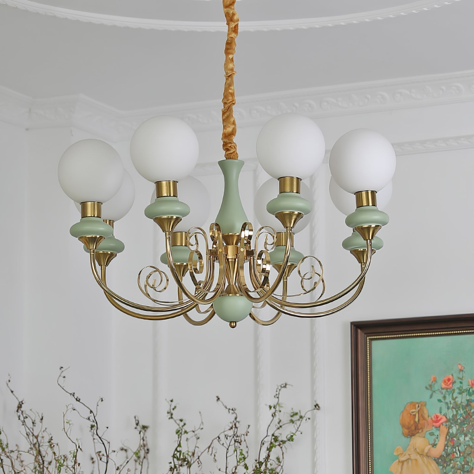 Evanthe Chandelier Glass | Fioriscas