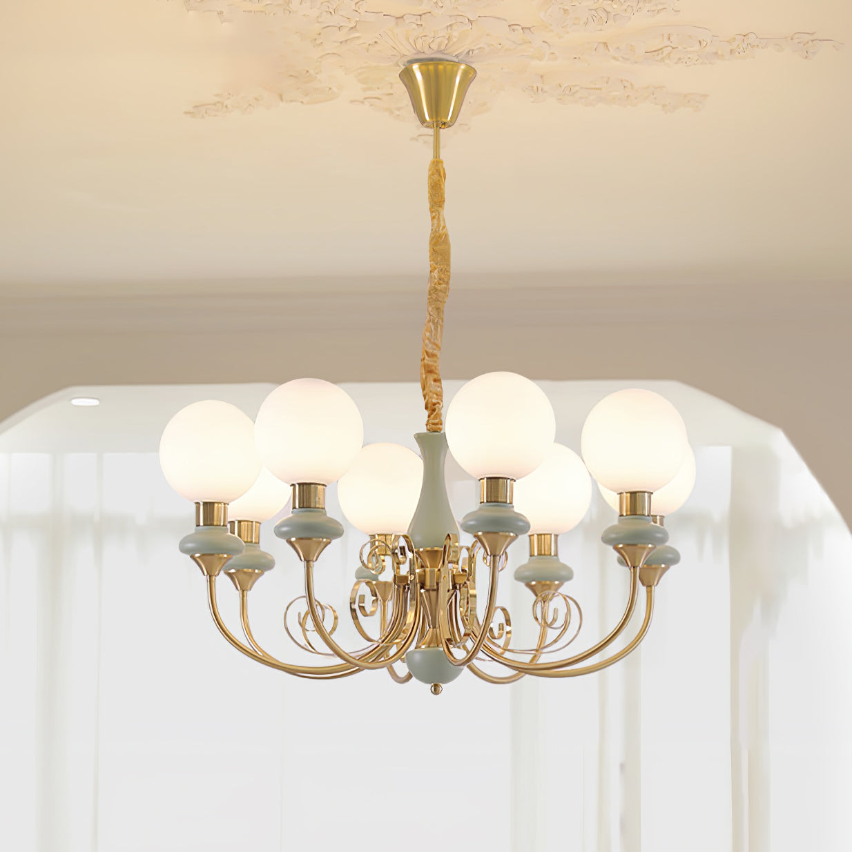 Evanthe Chandelier Glass | Fioriscas