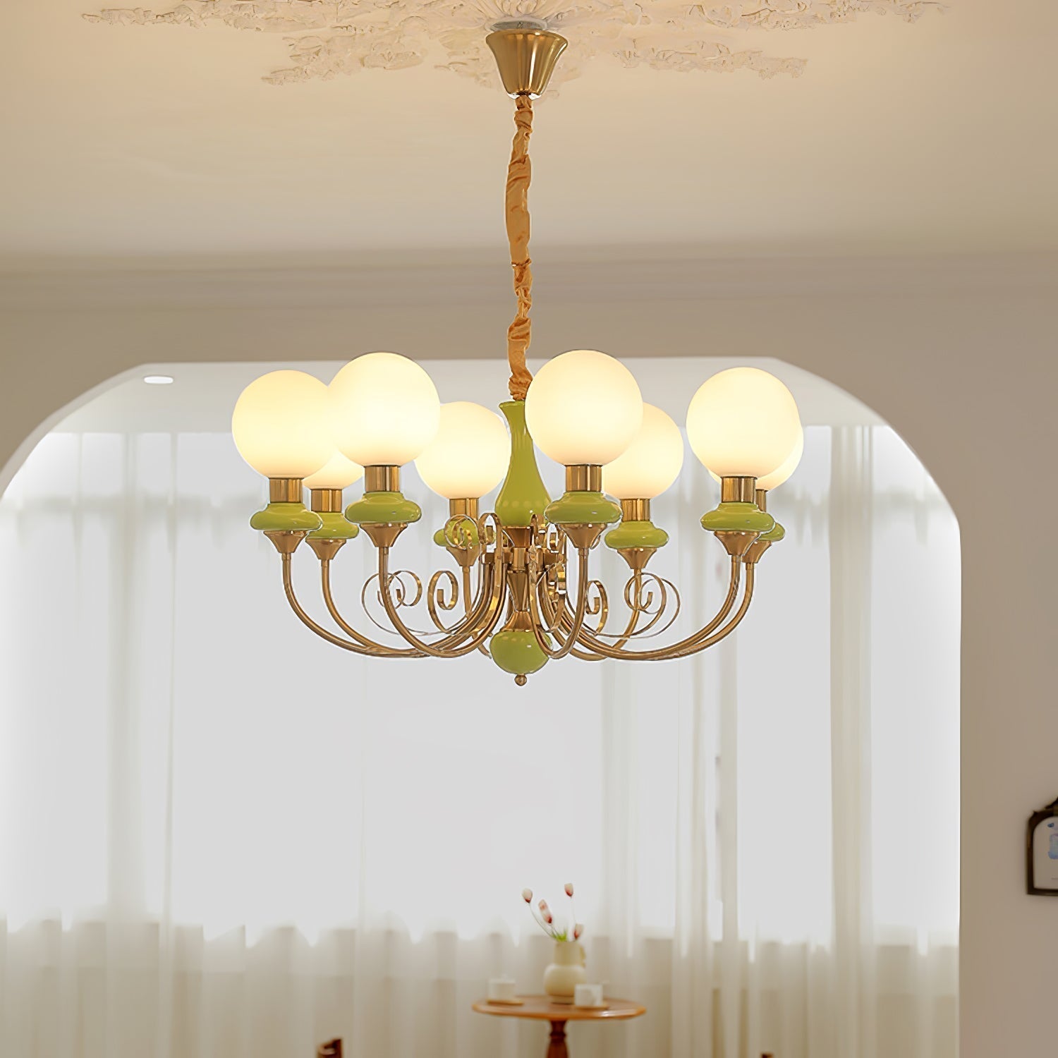 Evanthe Chandelier Glass | Fioriscas