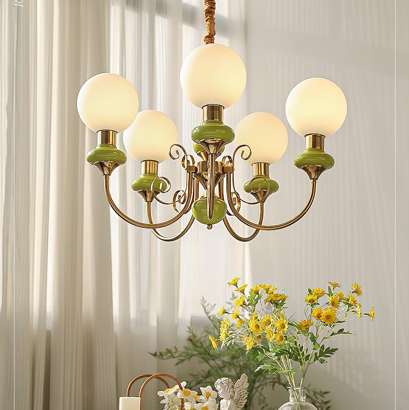 Evanthe Chandelier Glass | Fioriscas