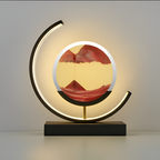 Lámpara LED de arte con arena CalmSands con aplicación y control remoto, 4 colores