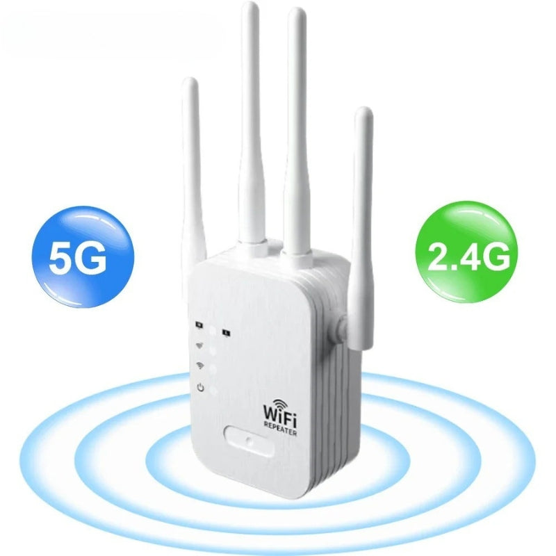 AstraLink Outdoor WiFi Range Extender, Dual-Band 2.4G/5G for Garden Use