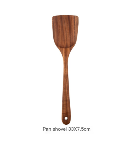Ensemble d’ustensiles de cuisine en bois naturel ForestCraft pour cuisiniers amateurs