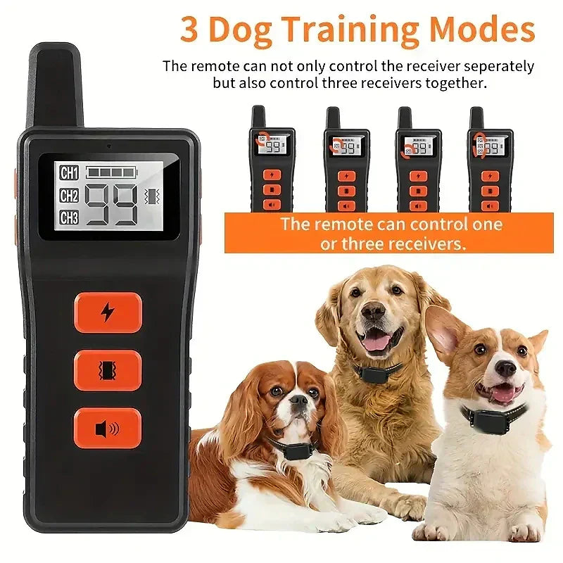 NovaPaw Remote Training Collar for Dogs, Waterproof & Multi-Dog Ready