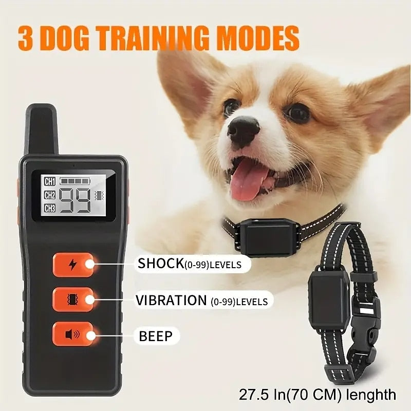 NovaPaw Remote Training Collar for Dogs, Waterproof & Multi-Dog Ready