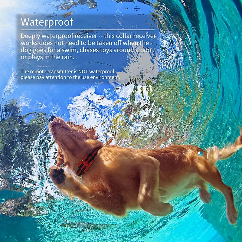 500m通信・防水仕様の犬用トレーニングカラー、テラガード プロ