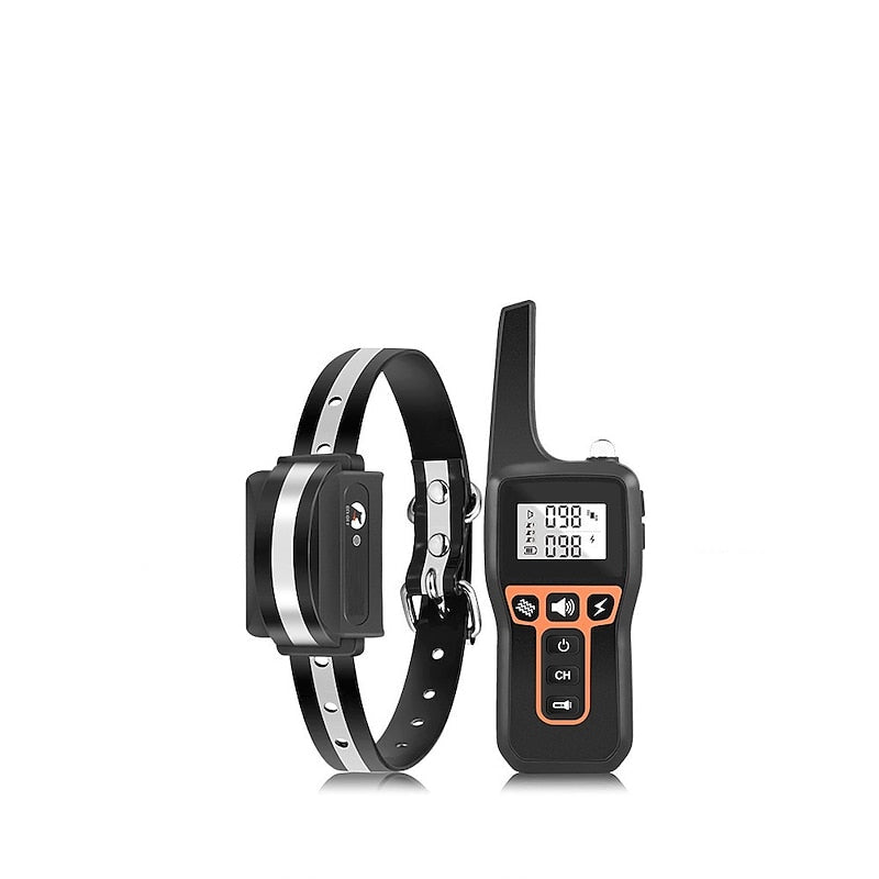 PaceGuard RangePro vattentåligt träningshalsband för hundar, 1000 m räckvidd, pip/vibration/stötar