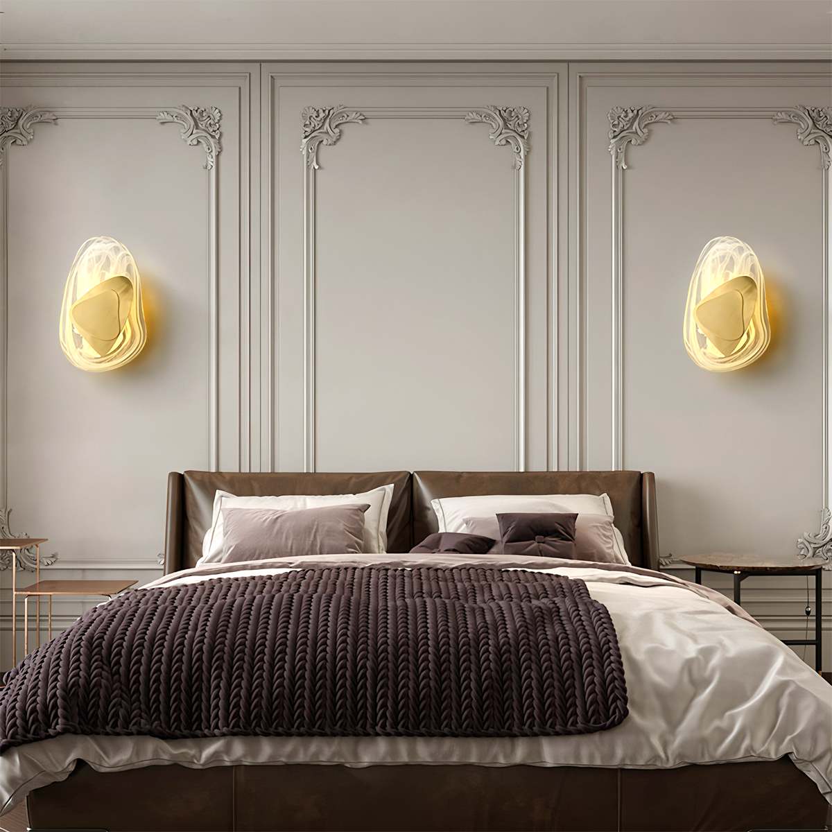 Luz de Parede Aurora Veil para Ambiente Etéreo e Decoração Moderna