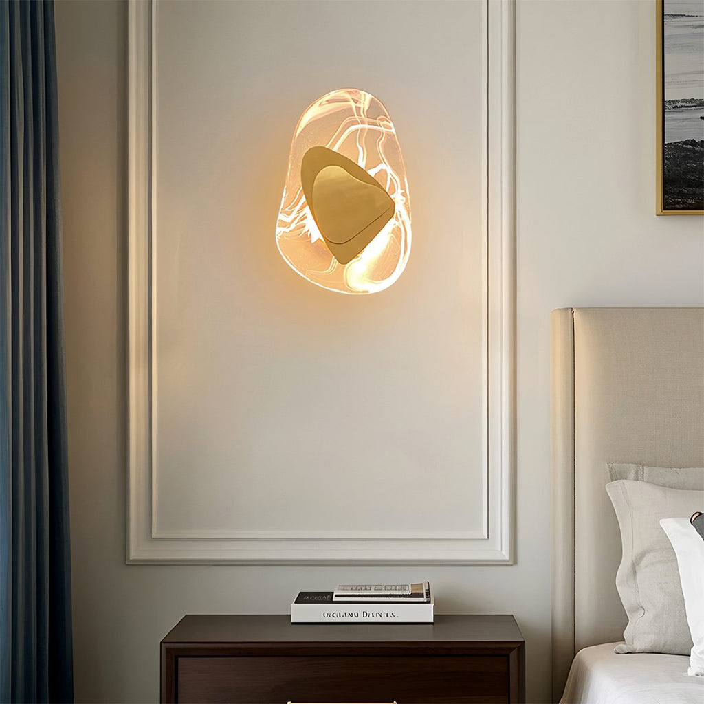 Luz de Parede Aurora Veil para Ambiente Etéreo e Decoração Moderna