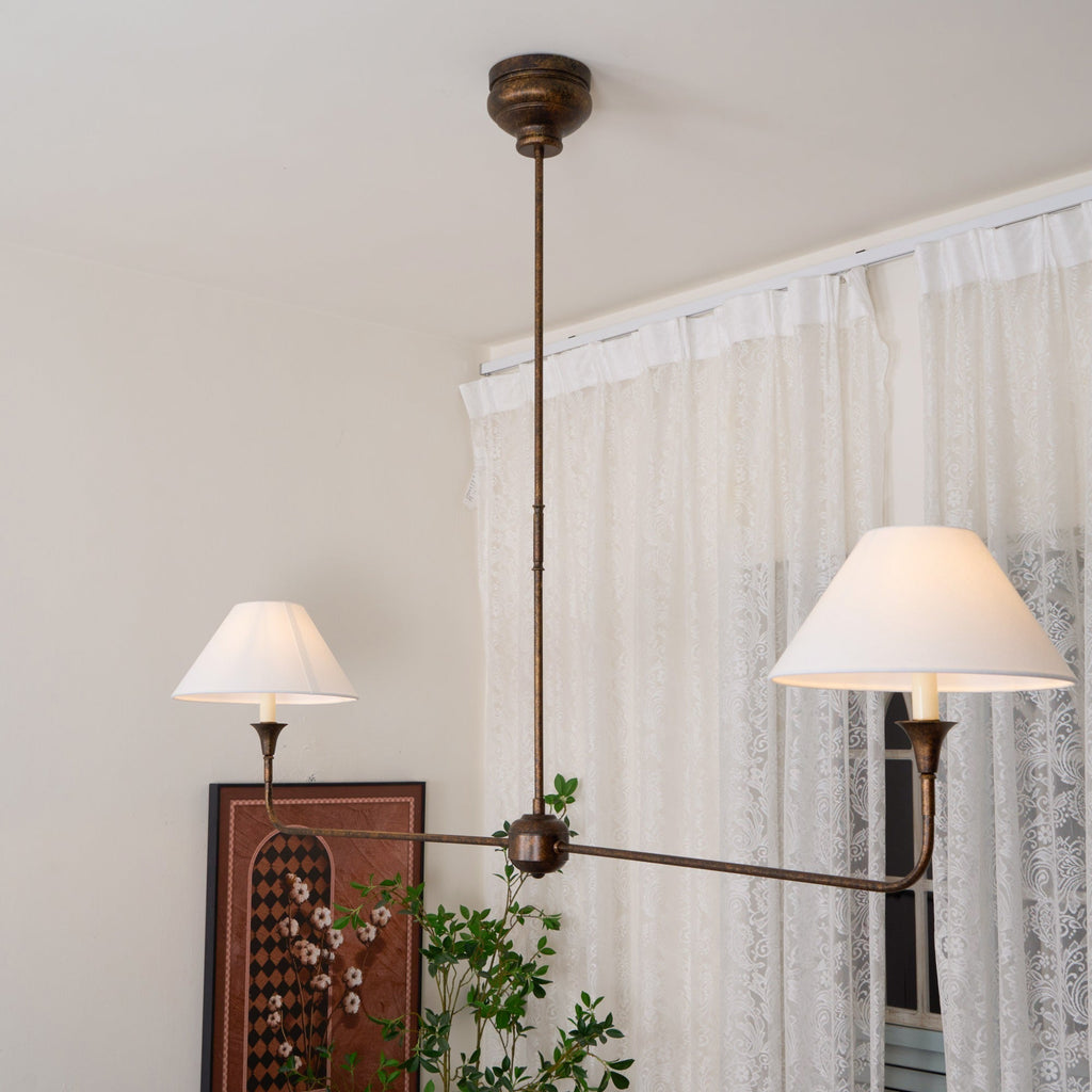 Norli Modern Linear LED Chandelier Metal Living Room Bedroom | Fioriscas