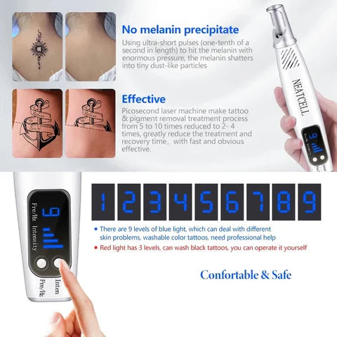 LumiDerm At-Home Laser Pen For Tattoos And Skin Spots