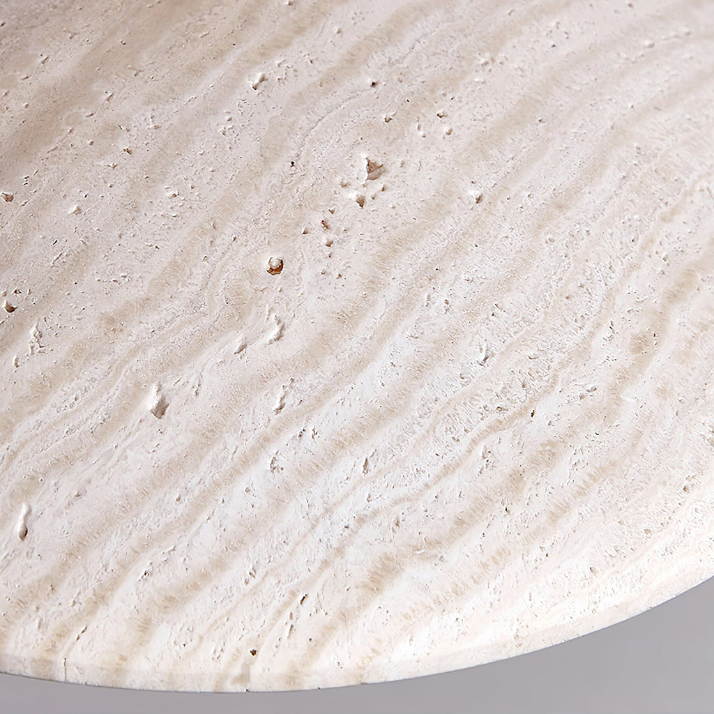 Zodore Wide-Brim Travertine Pendant Light | Fioriscas