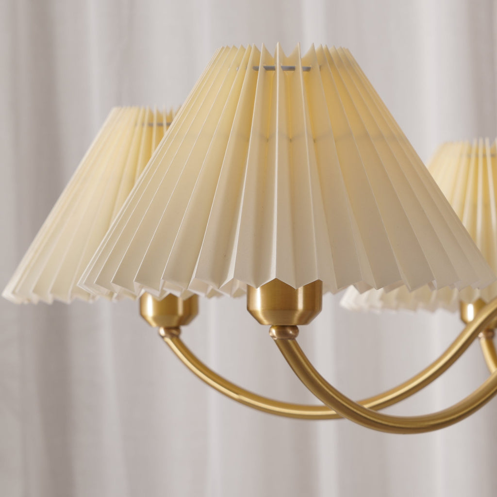 Zarn Pleated Chandelier Fabric | Fioriscas