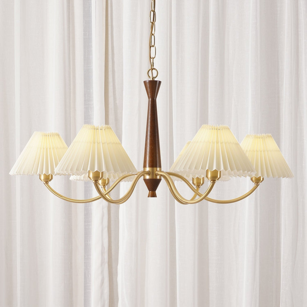 Zarn Pleated Chandelier Fabric | Fioriscas
