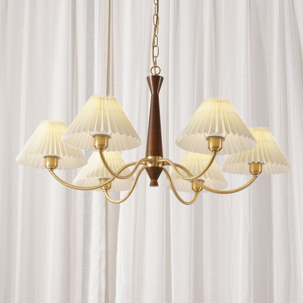 Zarn Pleated Chandelier Fabric | Fioriscas
