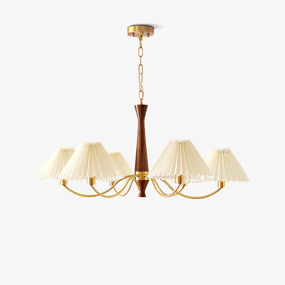 Zarn Pleated Chandelier Fabric | Fioriscas