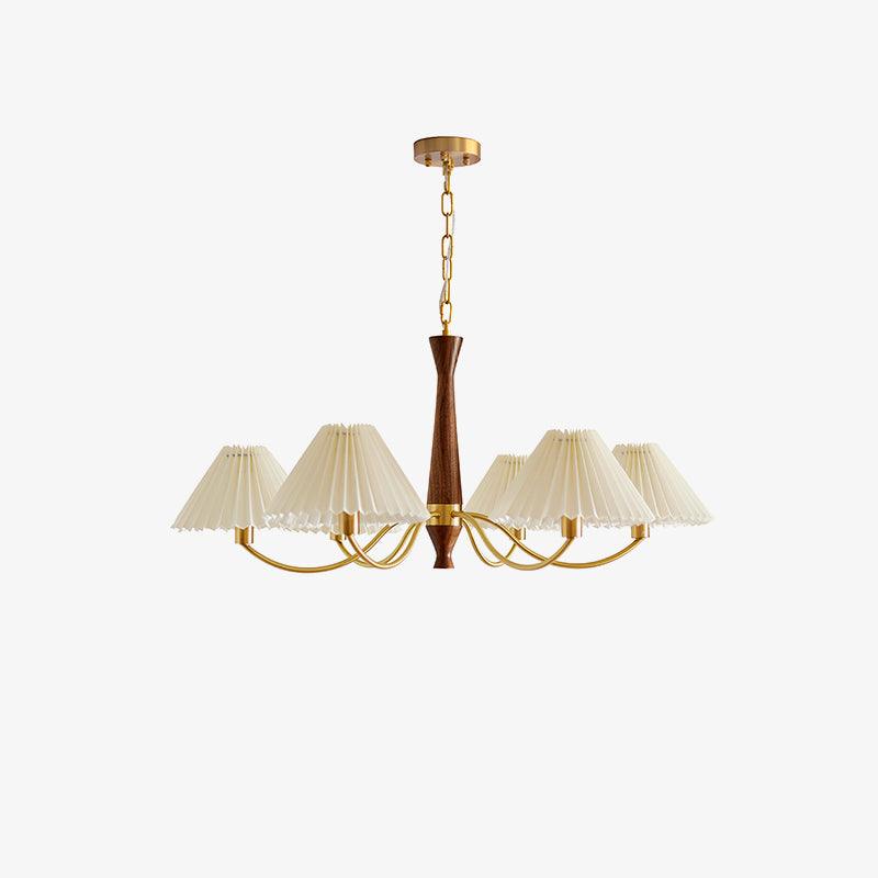 Zarn Pleated Chandelier Fabric | Fioriscas