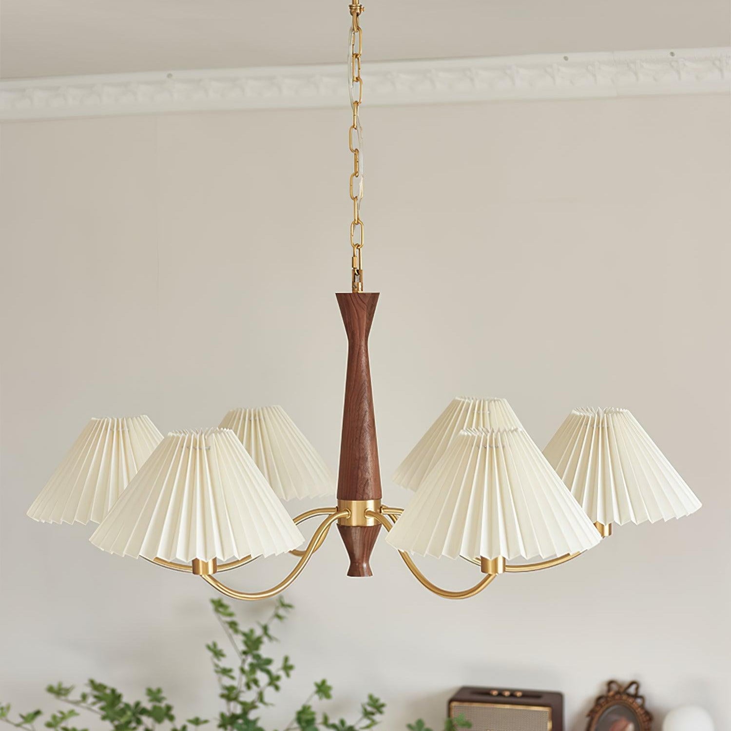 Zarn Pleated Chandelier Fabric | Fioriscas